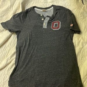 Homage 2 button OSU shirt